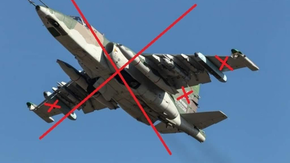 Украинский десантник сбил российский штурмовик Су-25