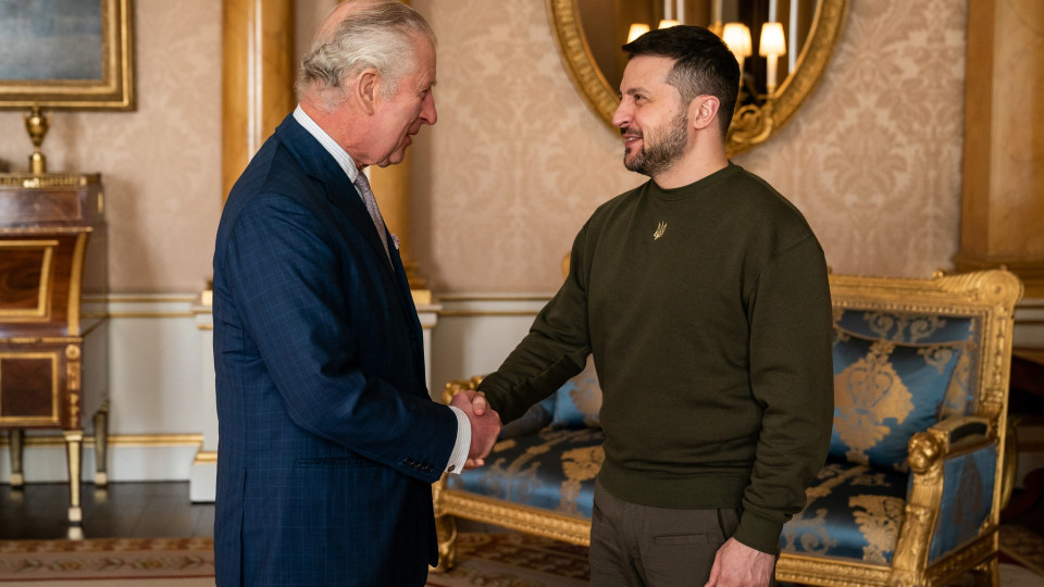 Зеленский поблагодарил Чарльза ІІІ за теплый прием и поддержку украинских граждан
