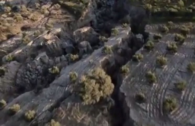 Как в фильме о апокалипсисе: показали видео разлома земли в Турции после землетрясений