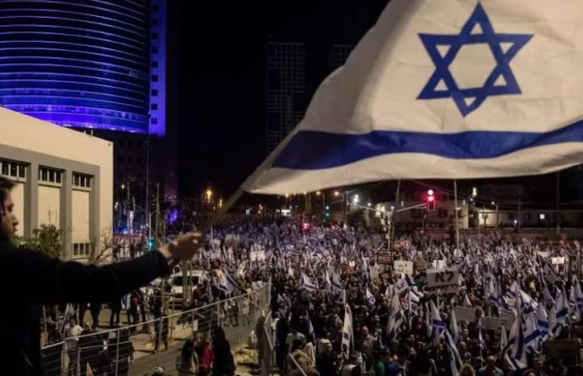 Протесты в Израиле против судебной реформы: на улицы вышли полмиллиона человек, фото и видео
