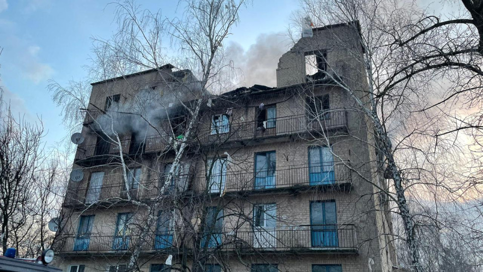 В результате вражеской атаки на Киевщине потерпели разрушения общежития - прокуратура