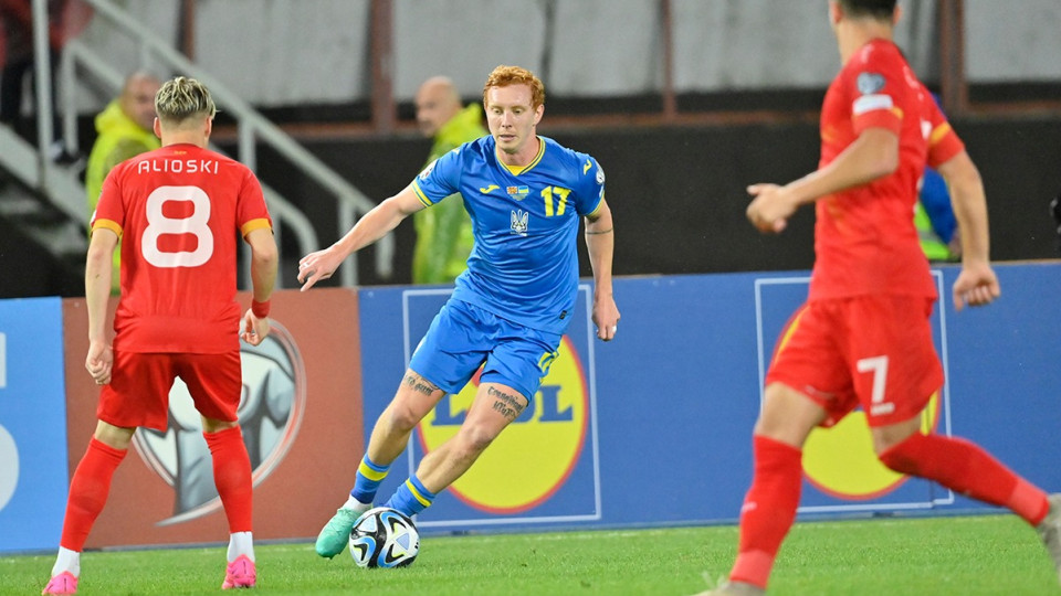 Україна здійснила камбек і перемогла у матчі з Північною Македонією у відборі Євро – 2024