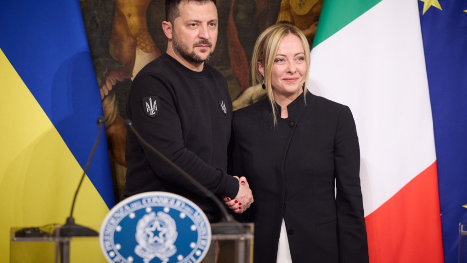 Україна та Італія підписали угоду про гарантії безпеки, — Зеленський