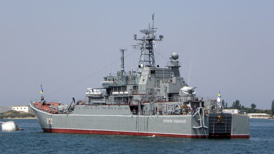 ВСУ атаковали корабль «Константин Ольшанский» в оккупированном Крыму, — в ВМС рассказали детали