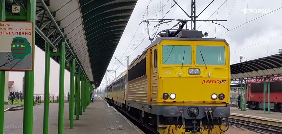 В Украину прибыл первый прямой поезд из Чехии