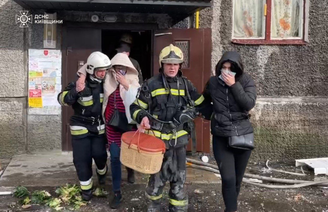 У Білій Церкві на Київщині стався вибух у багатоповерхівці, відео
