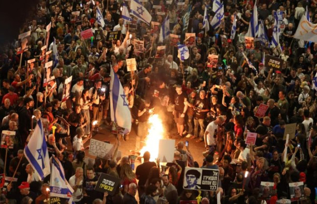 В Израиле начались масштабные протесты — люди требуют отставки правительства Нетаньяху, видео
