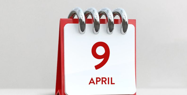 9 апреля: какой сегодня праздник и главные события