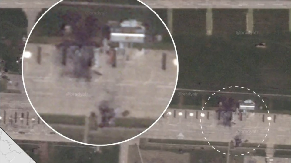 Украинские дроны атаковали российский аэродром в Краснодарском крае: появились спутниковые снимки