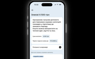 Как подать заявку на получение 6500 грн Зимней поддержки — видеоинструкция