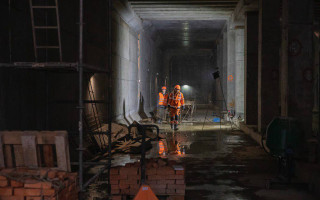 У Києві показали як триває будівництво метро на Виноградар: що відомо, фото