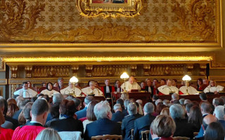 Председатель Верховного Суда Станислав Кравченко принял участие в открытии судебного года в Кассационном суде Франции, фото