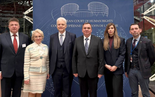 Судді КСУ Віктор Городовенко та Галина Юровська взяли участь у відкритті судового року ЄСПЛ, відео