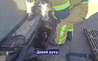 В Киеве дети заблудились в канализации: их спасали патрульные и ГСЧС, видео