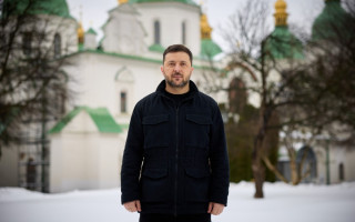 Зеленский впервые показал бункер на Банковой и обратился к украинцам в четвертую годовщину вторжения, видео