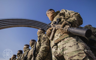 У Києві відкрили пам’ятний знак на честь співробітників СБУ – фото та відео